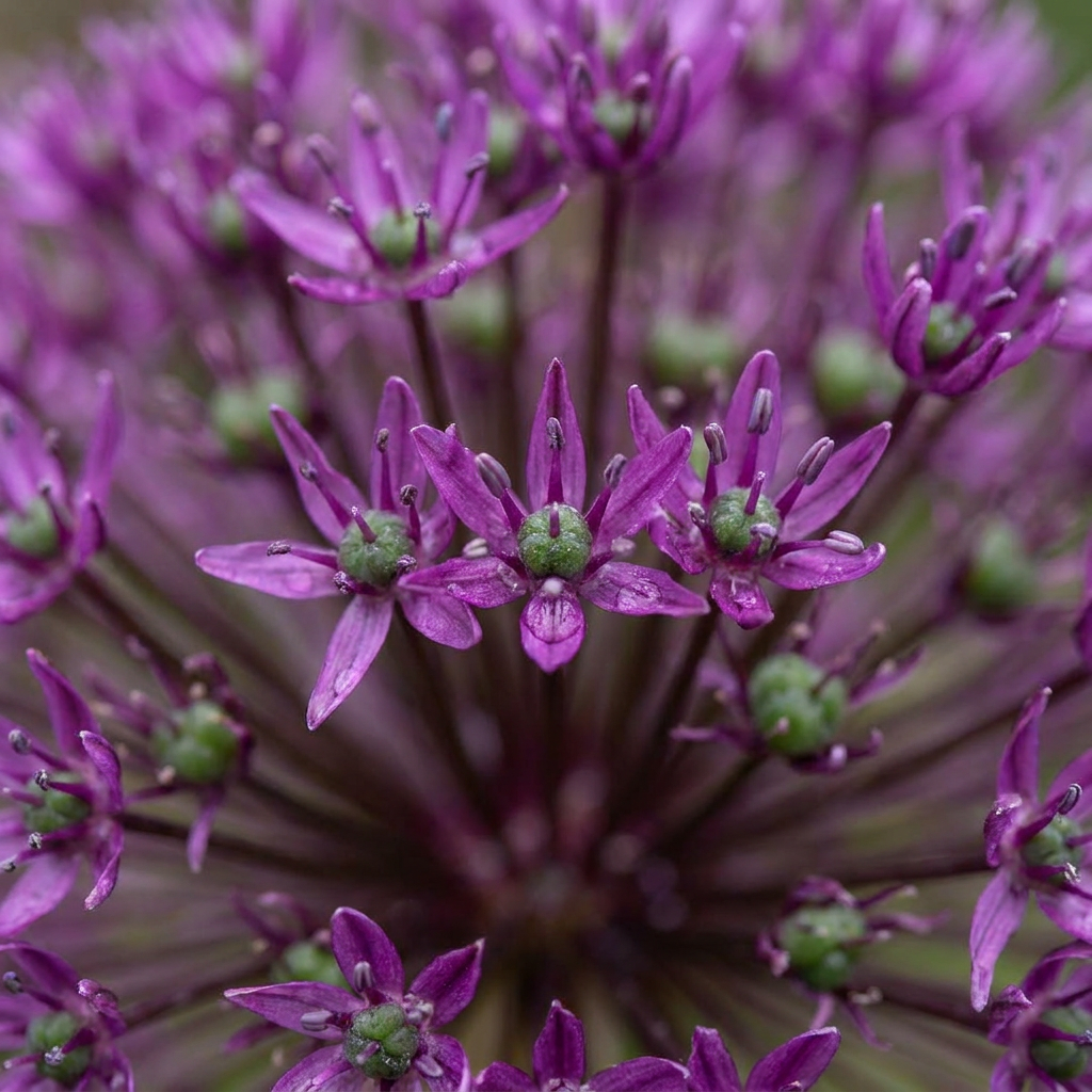 Zierlauch Miami – Allium online kaufen | 30 bis 120 Blumenzwiebeln, violett &amp; spätblühend – Wurzelwerk Design