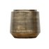 Topf Indigo Vintage Gold D33 x H31 - Wurzelwerk Design