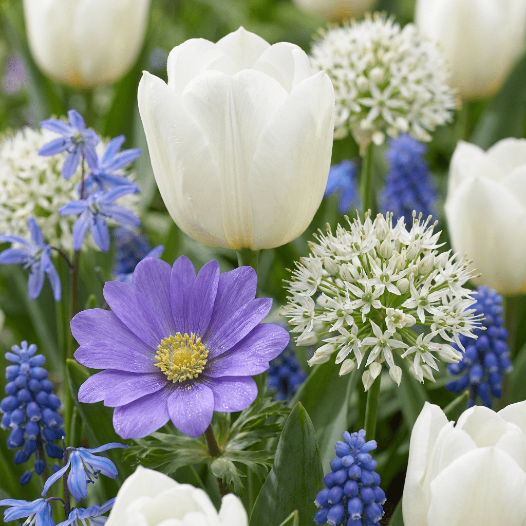 Blumenzwiebel-Mischung Blau – für große Flächen online kaufen | 250 bis 1000 Zwiebeln – Wurzelwerk Design - Wurzelwerk Design