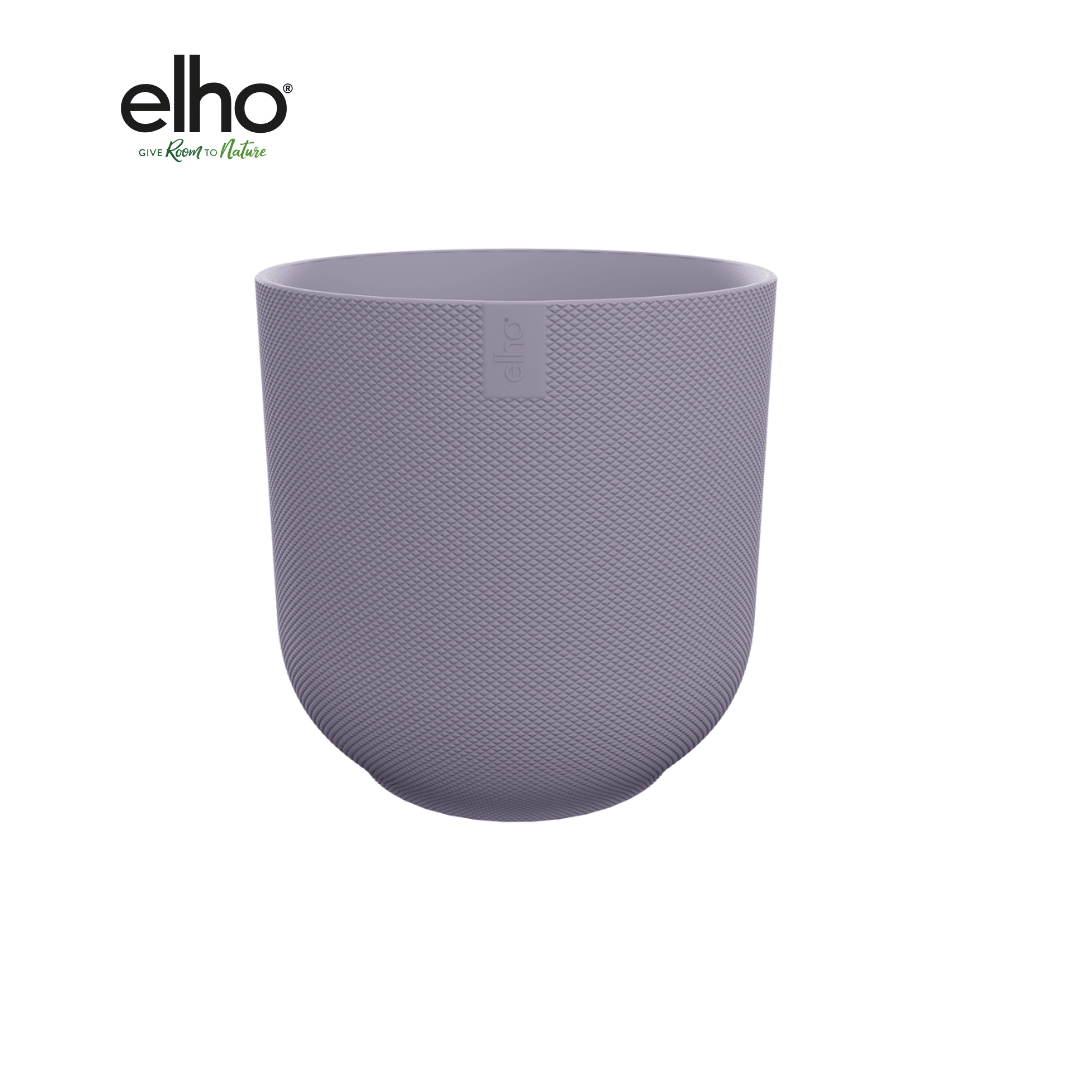 Topf elho Jazz Round lavender lila - D19 x H18 - Wurzelwerk Design