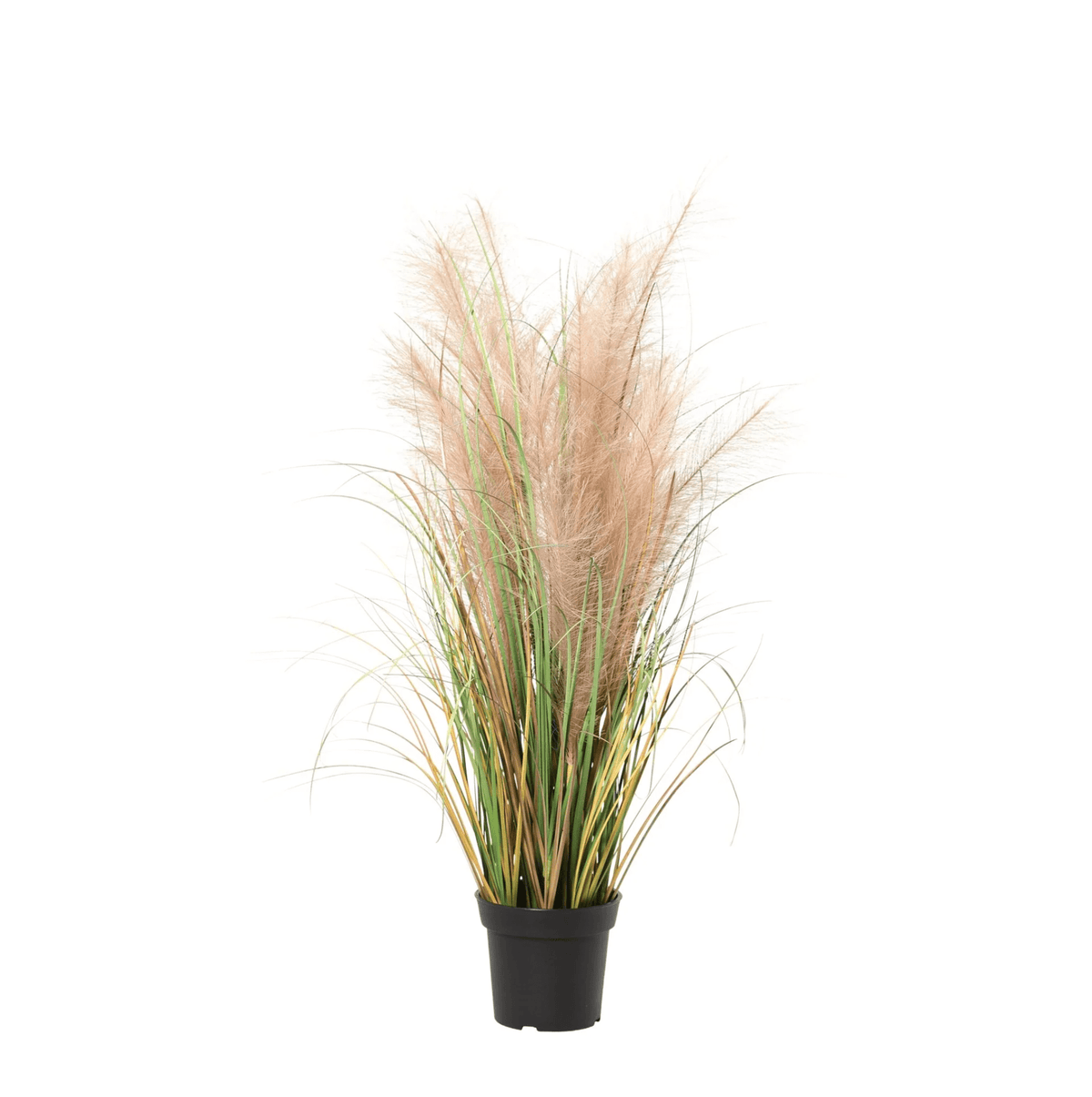 Kunstpflanze Phragmites Gras von Everspring, 95 cm hohe, realistische künstliche Pflanze mit grünen Halmen und natürlichem Aussehen