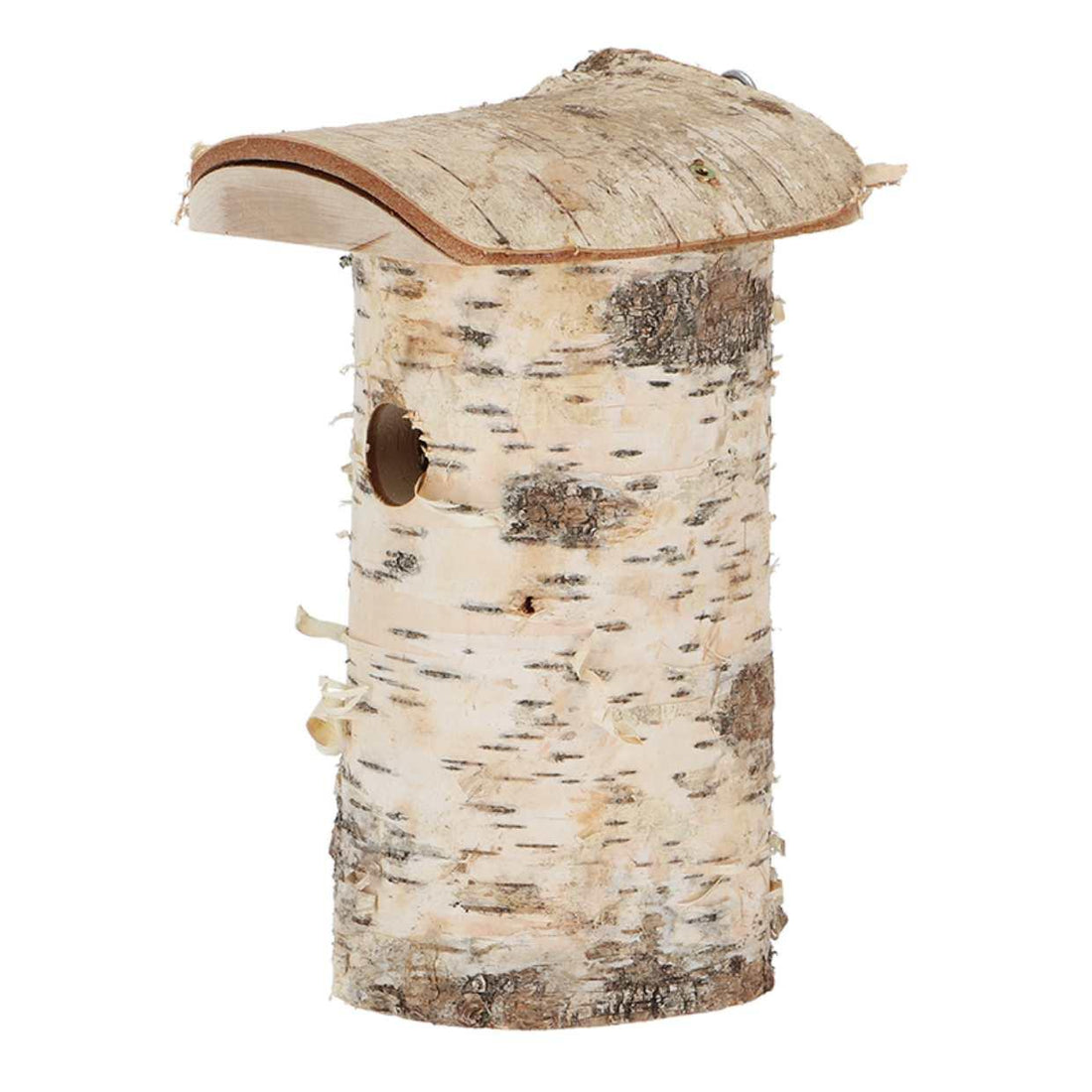 Blaumeisen-Vogelhaus - Nistkasten - Birkenholz