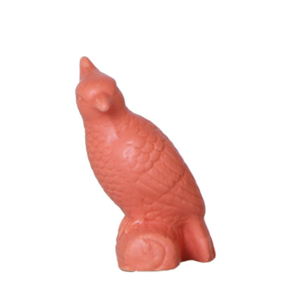 Deko - Skulptur Kakadu - Terracotta - Wurzelwerk Design