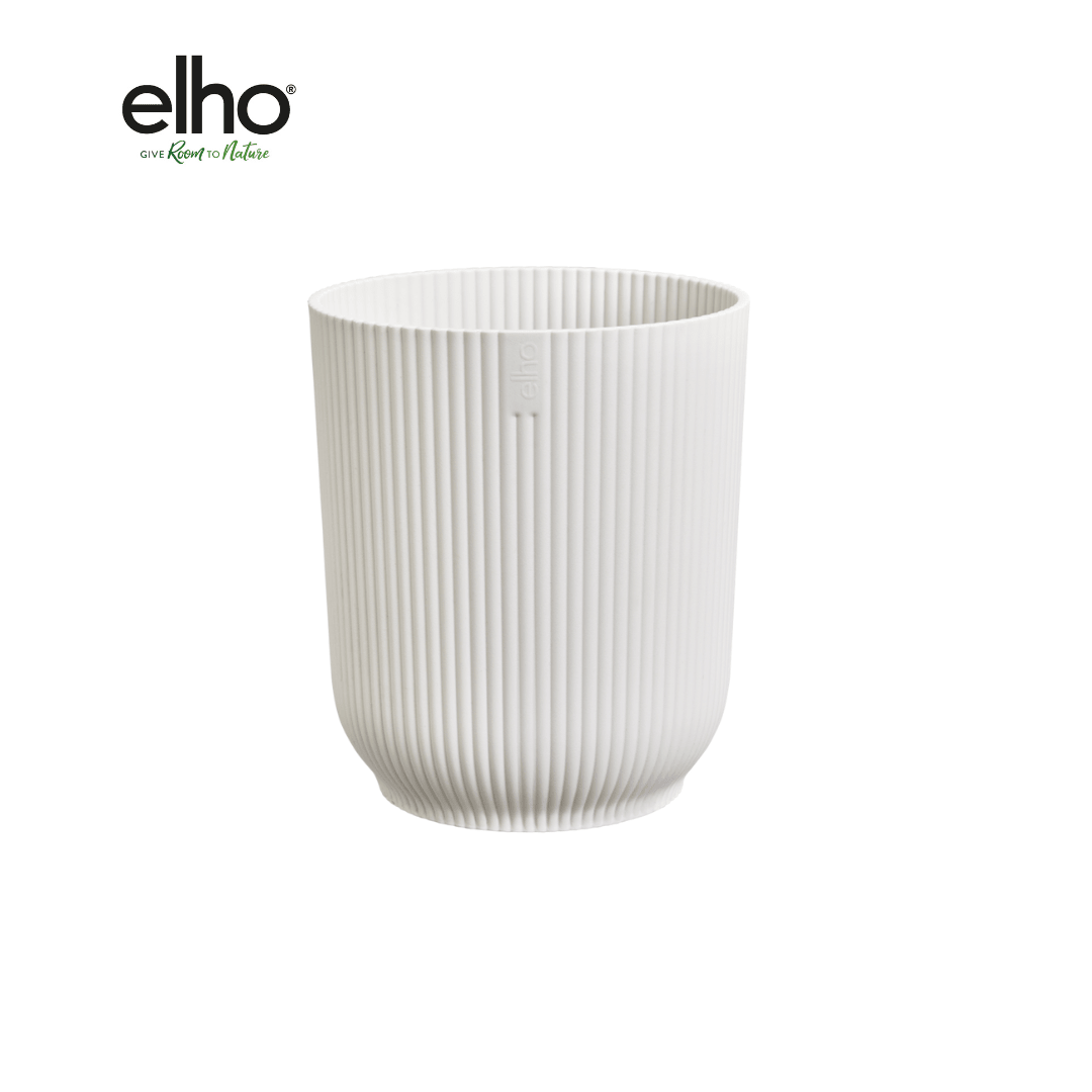 Topf elho Vibes Orchid weiß D13 x H15 - Wurzelwerk Design