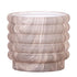 Everspring Marmor-Topf für Pflanzen, dunkel, Durchmesser 12 cm, stilvoller Pflanzkübel aus Marmoroptik.