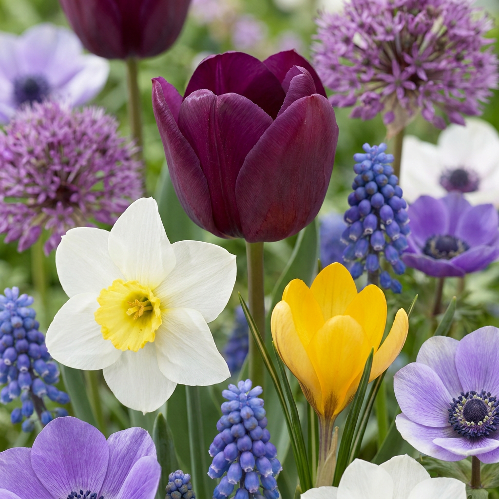 Blumenzwiebel-Mischung Bunt – für große Flächen online kaufen | 250 bis 1000 Zwiebeln – Wurzelwerk Design