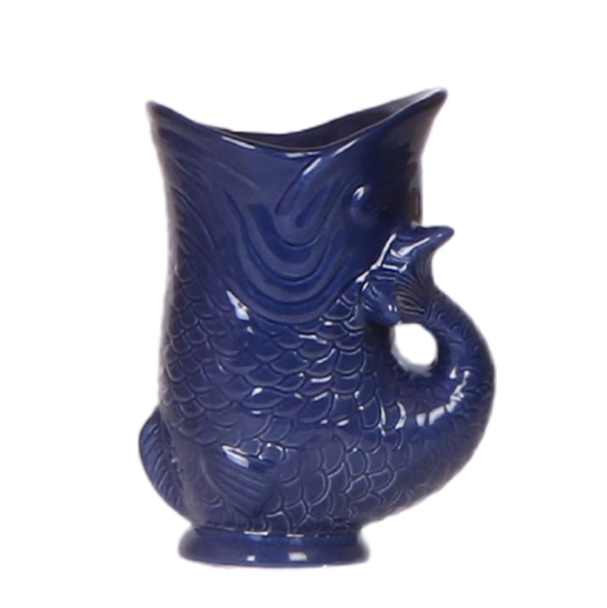 Fisch - Blau - Ø 9 cm - Wurzelwerk Design