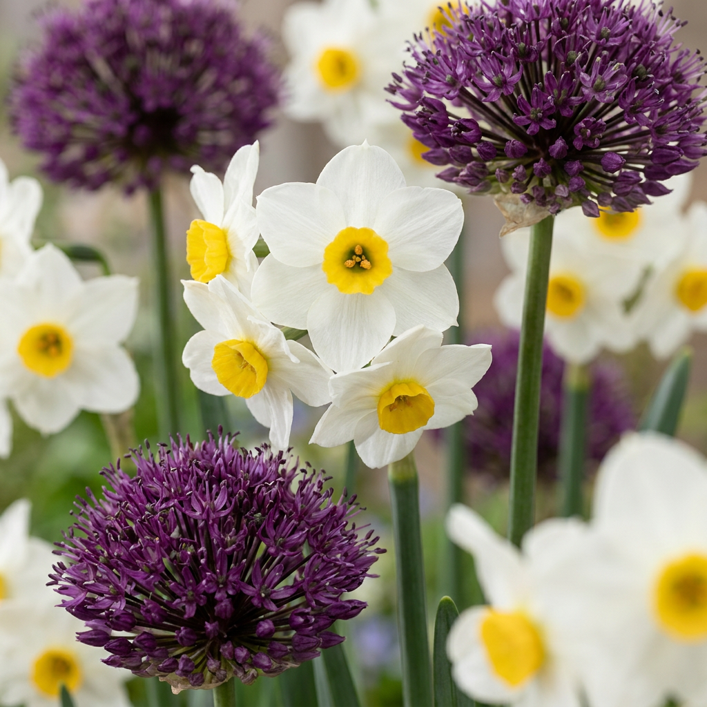 Blumenzwiebel-Mischung Trockengarten – online kaufen | 35 bis 280 Zwiebeln für sonnige, trockene Beete – Wurzelwerk Design
