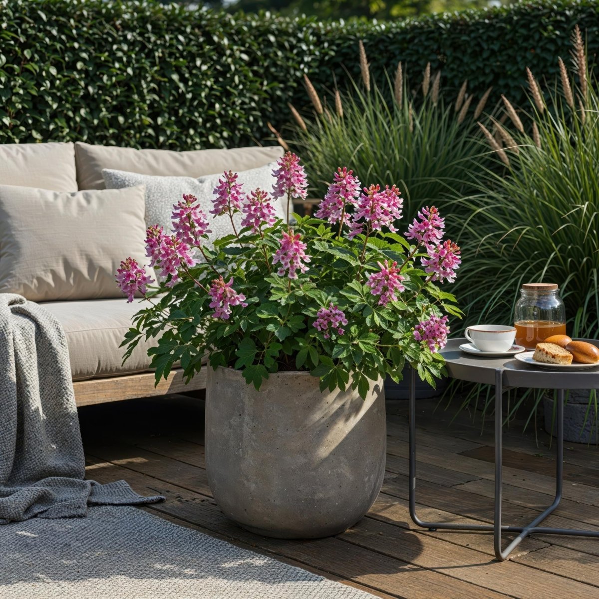 Blumenzwiebeln Corydalis Beth Evans | 20 Stück Weiß &amp; Lila – Zwiebelgröße 6/7 – XXL Pack - Wurzelwerk Design