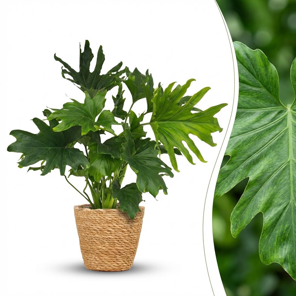 Philodendron Lickety Split kaufen | Topf Ø 19 cm, Höhe 70 cm