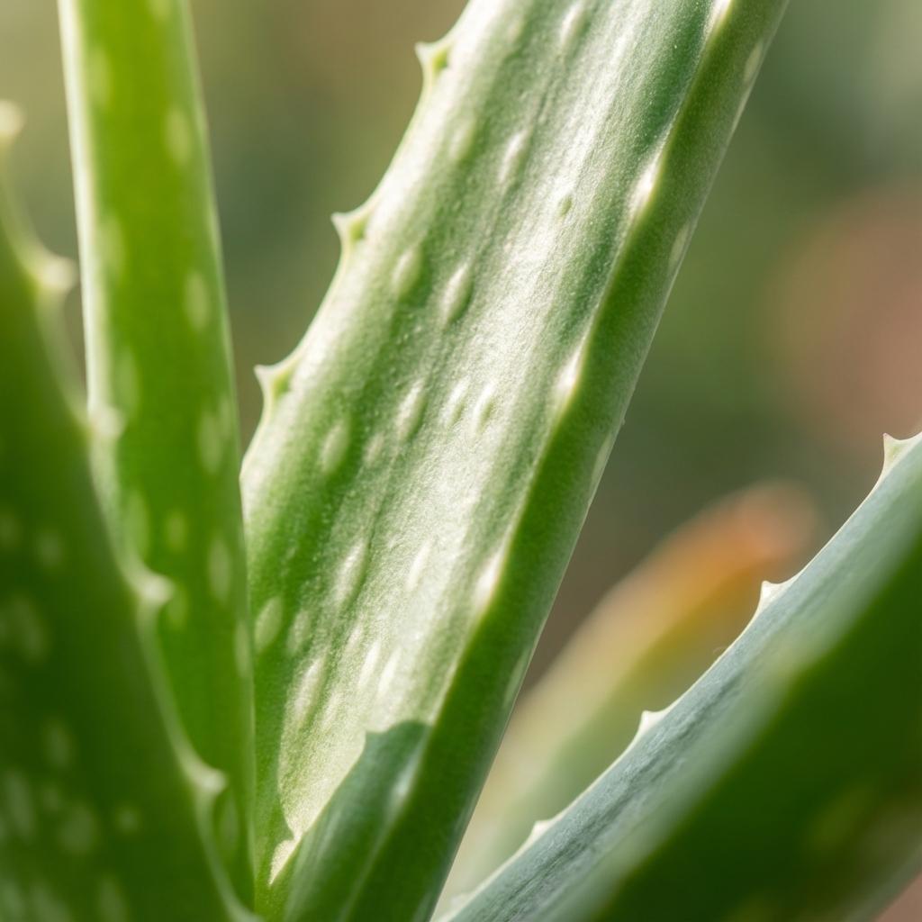 Everspring Aloe Vera Pflanze, Durchmesser 10,5 cm, Höhe 35-40 cm, grüne Sukkulente mit dicken Blättern in Topf
