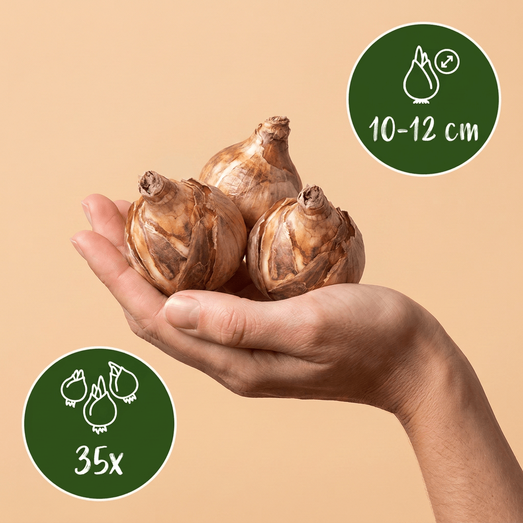 Blumenzwiebel-Mischung Sonnengarten – online kaufen | 35 bis 280 Zwiebeln für vollsonnige Standorte – Wurzelwerk Design - Wurzelwerk Design