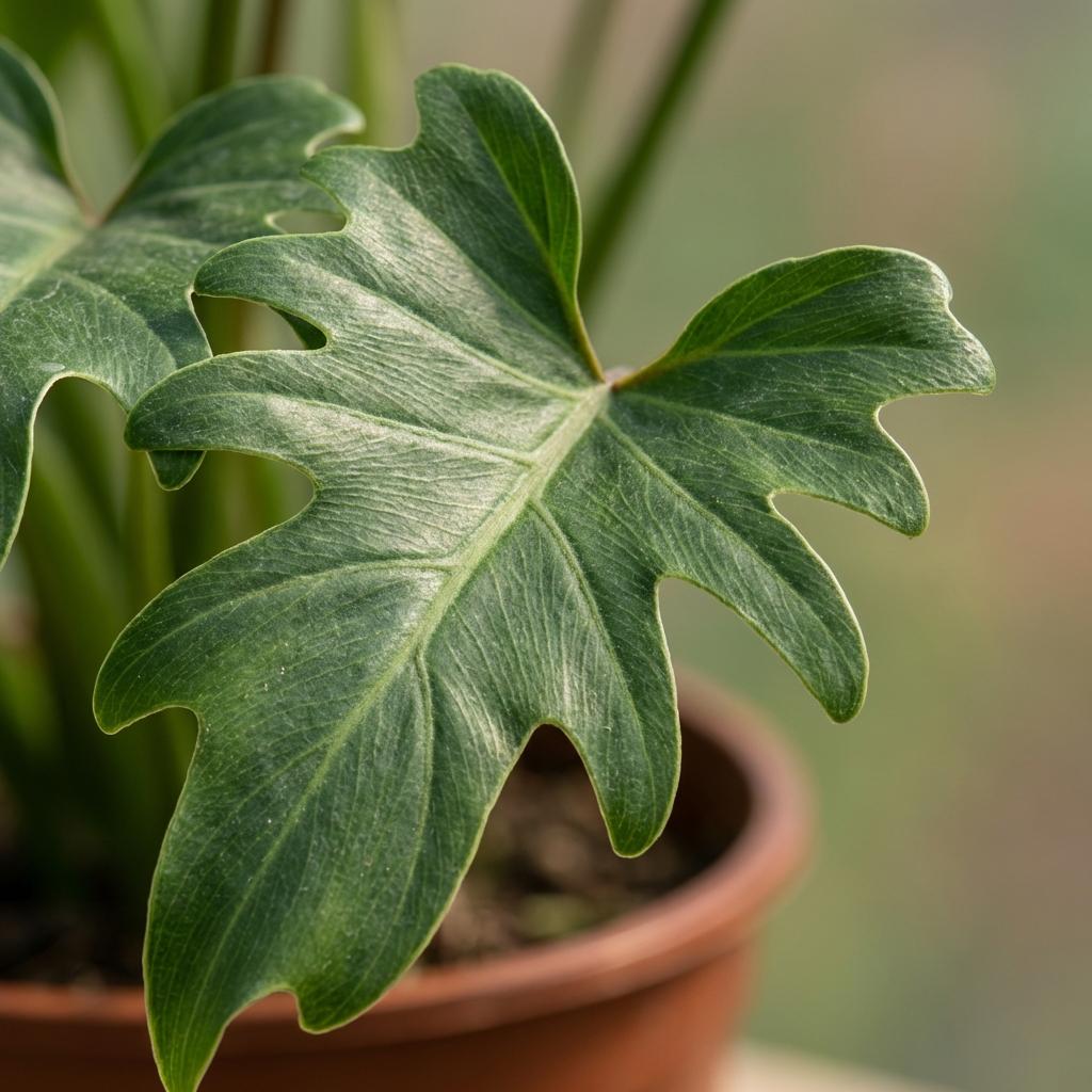 Philodendron Xanadu kaufen | Zimmerpflanze – Topf Ø 19 cm, Höhe 60 cm - Wurzelwerk Design