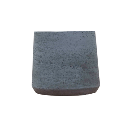 Topf Aniek antraciet in zwei verschiedenen Größen