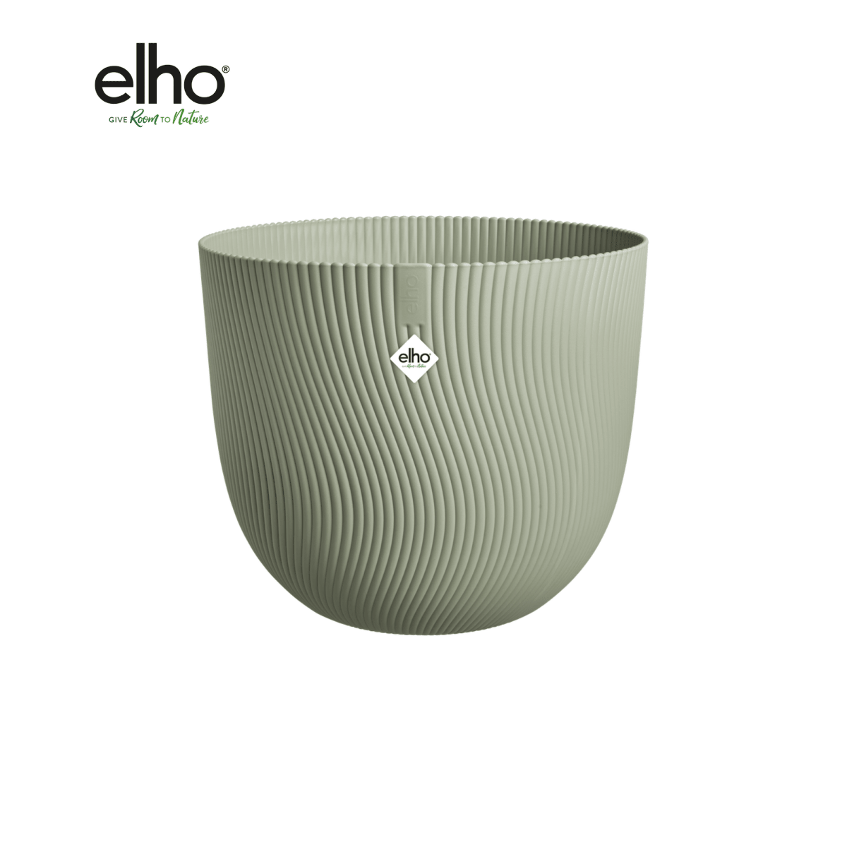 Topf elho Sereh D47 x H40 skandinavisch grün - Wurzelwerk Design