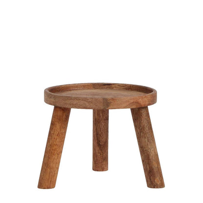 Pflanzenständer - Pflanzenständer aus Holz Ø12cm - Wurzelwerk Design