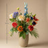 Künstlicher Blumenstrauß Colorful Bloom Deluxe, 70 cm, 18 Stiele, real touch, bunter Everspring Pflanzenstrauß