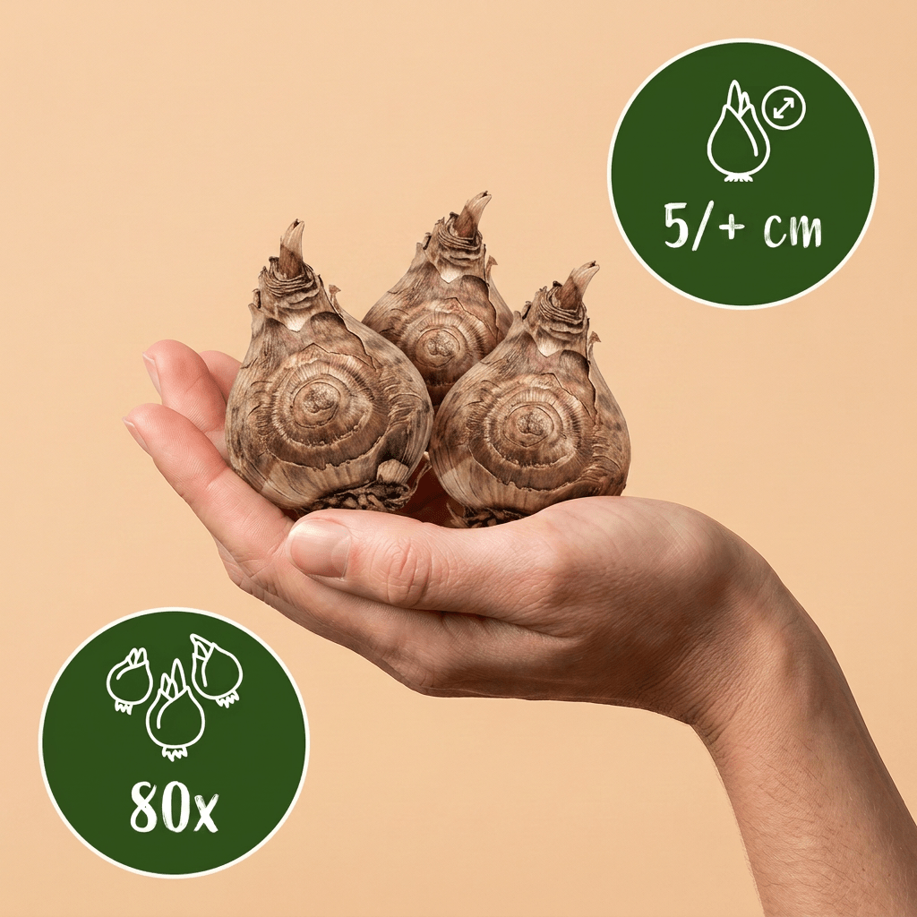 Gefüllte Freesien Mischung – Freesia online kaufen | 80 bis 320 Knollen, intensiv duftende Schnittblume – Wurzelwerk Design - Wurzelwerk Design