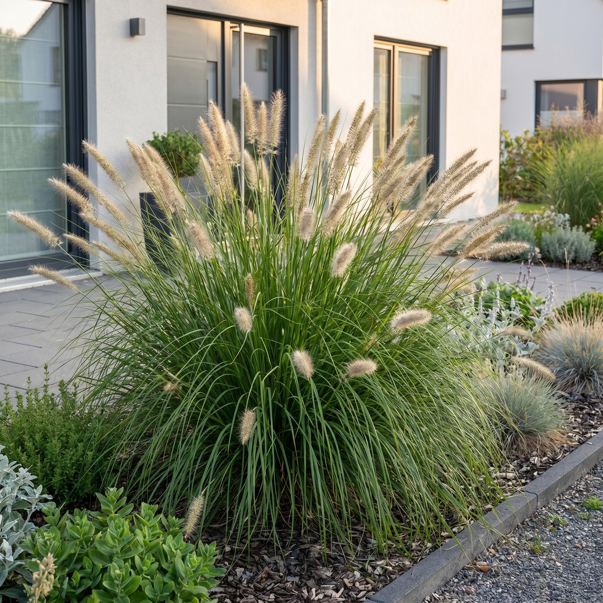Pennisetum alop. Hameln - Lampenputzergras - 1 Pflanzen - Topf 11cm - Höhe 15-25cm