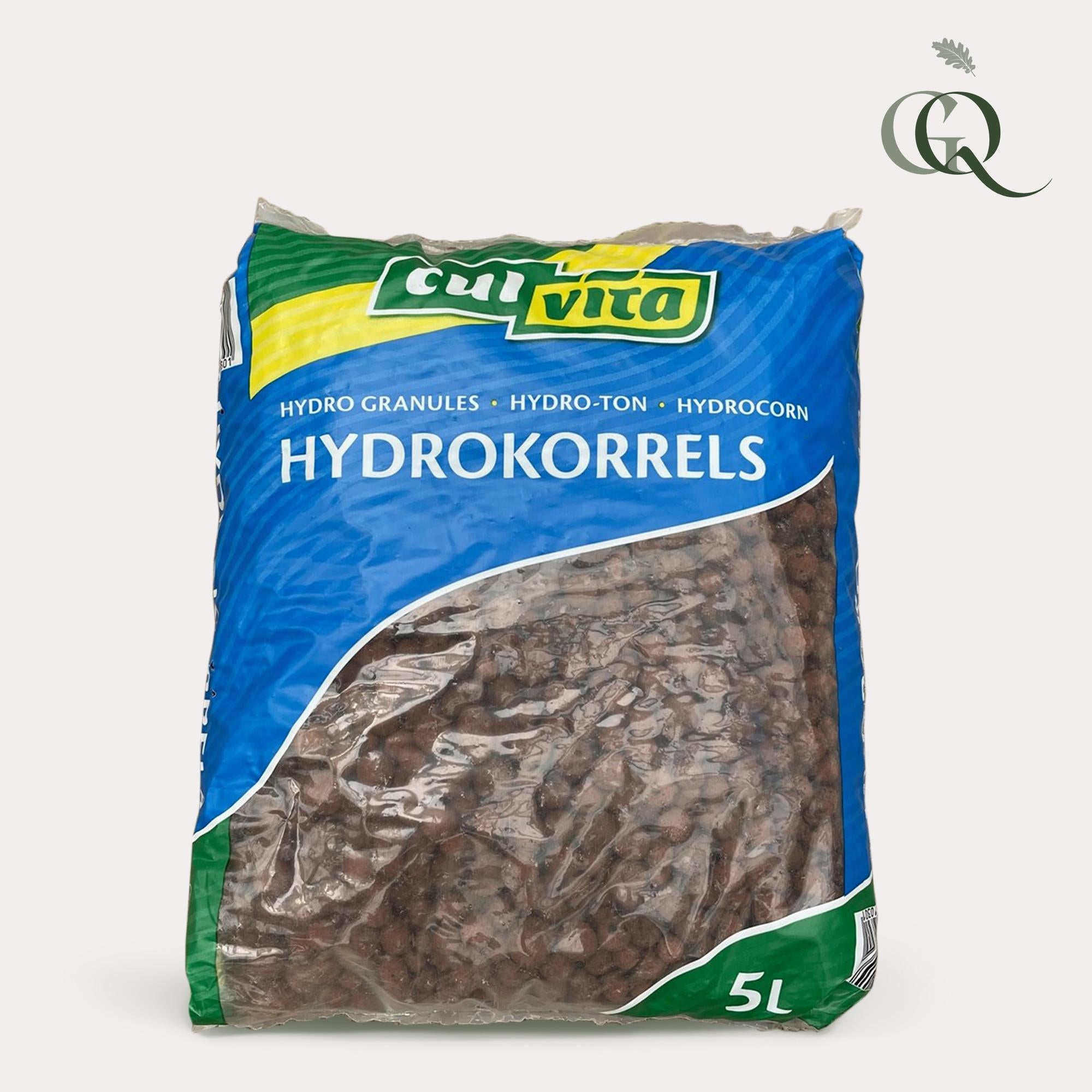 Hydrokorrels – 8–16 mm – 5 Liter – Hochwertige Tongranulat Drainage &amp; Dekoration für Zimmerpflanzen