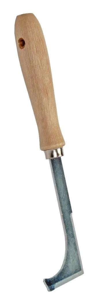 Handfugenschaber - Stahl verzinkt - Holzgriff - Wurzelwerk Design