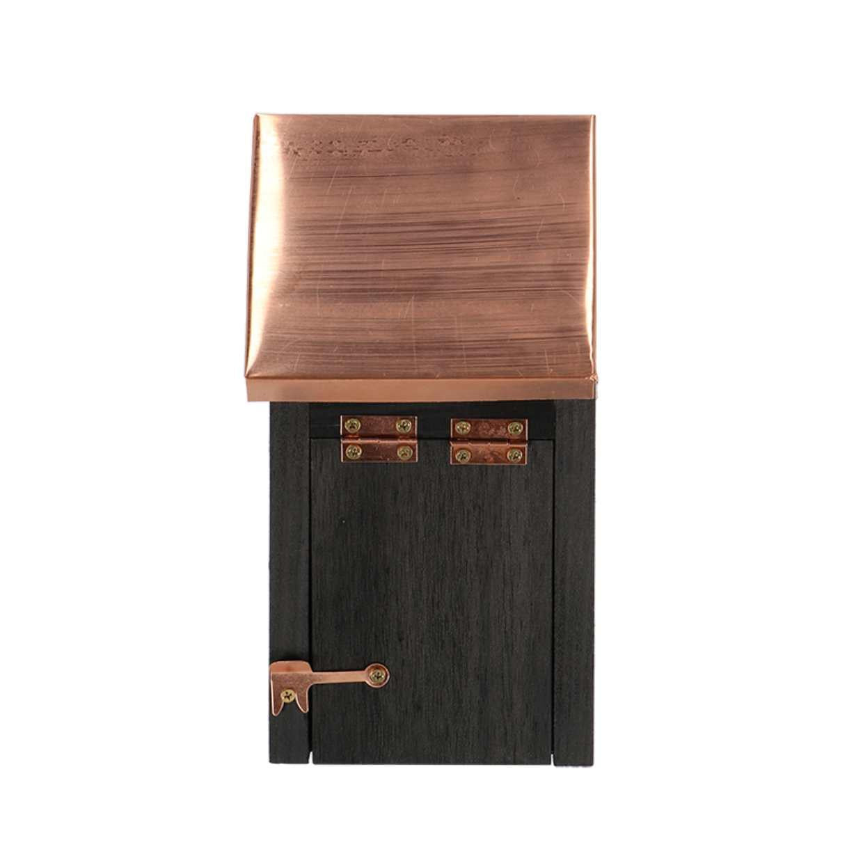 Vogelhaus Zaunkönig - Nistkasten Schwarzkupfer - Wurzelwerk Design