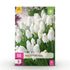 Everspring Muscari White Magic Blumenzwiebeln, 50 weiße Zwiebeln Größe 6/7, in XXL Pack, für Frühlingsblumen im Garten