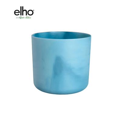 Topf Elho Ocean Round atlantic blue - D22 x H20 - Wurzelwerk Design