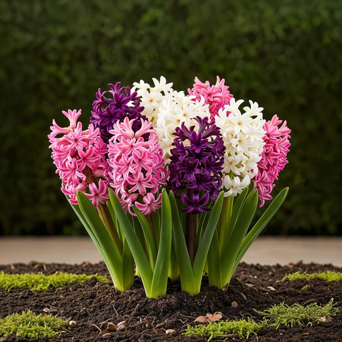 Blumenzwiebeln Hyacinth Pastel Mix | 10 Stück Pastellfarben – Zwiebelgröße 14/15 – XXL Pack - Wurzelwerk Design