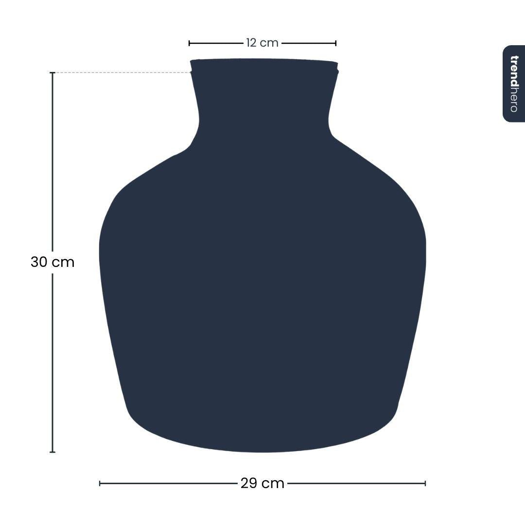 Everspring Terrariumflasche mit Beleuchtung, Fat Joe, Ø 29 cm, Höhe 30 cm, Glasbehälter für Pflanzen und Dekoration