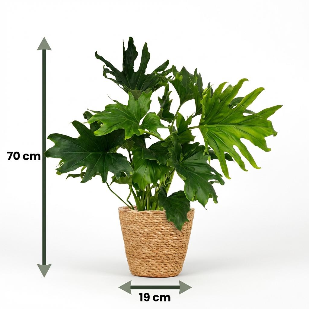 Philodendron Lickety Split kaufen | Topf Ø 19 cm, Höhe 70 cm