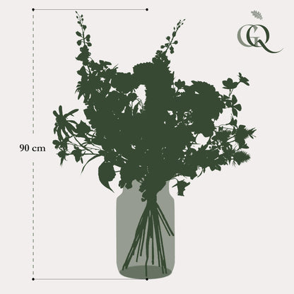 Großer elektrischer Blumenstrauß XL Electric Love von Everspring, 90 cm hohe, künstliche Blumen für Dekorationszwecke