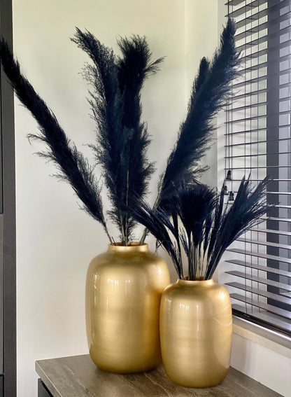 Vase Glas - Gold - Artic - M - H35 W25 - Wurzelwerk Design